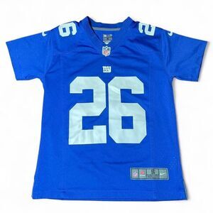 Nike Blue and White Shirt